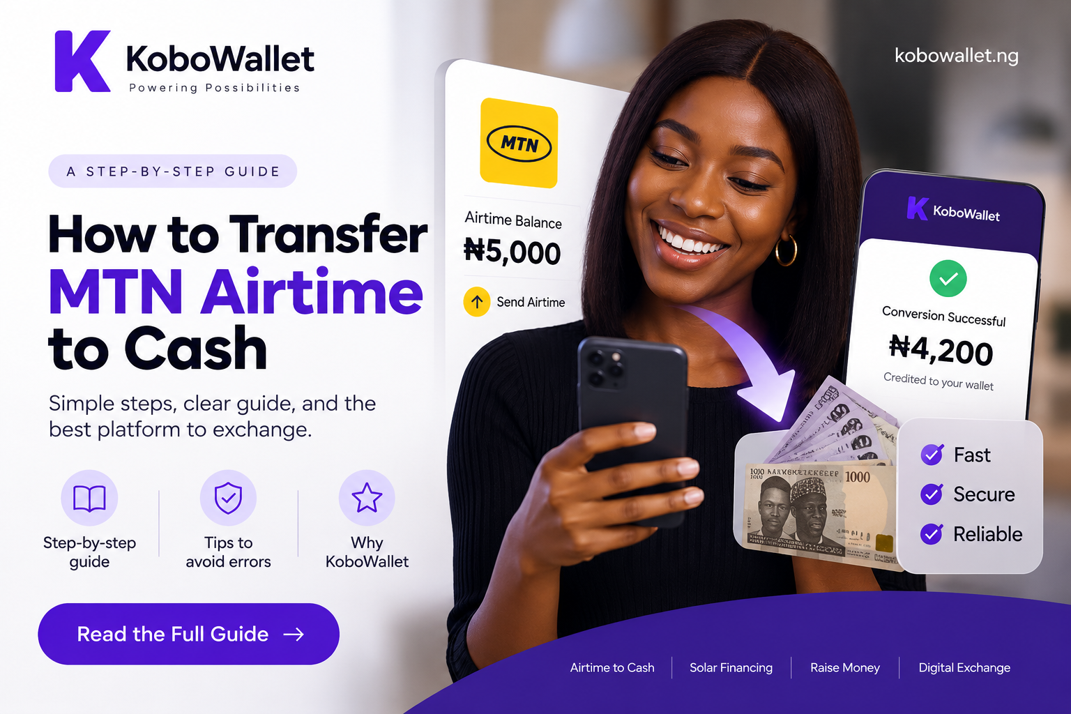 How to Transfer Airtime from an MTN Line to Cash in Nigeria